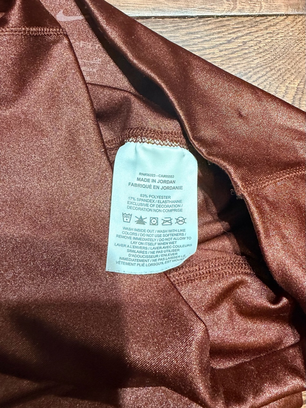 Nike Dri-FIT One Shine Tights - Picture 3 of 5
